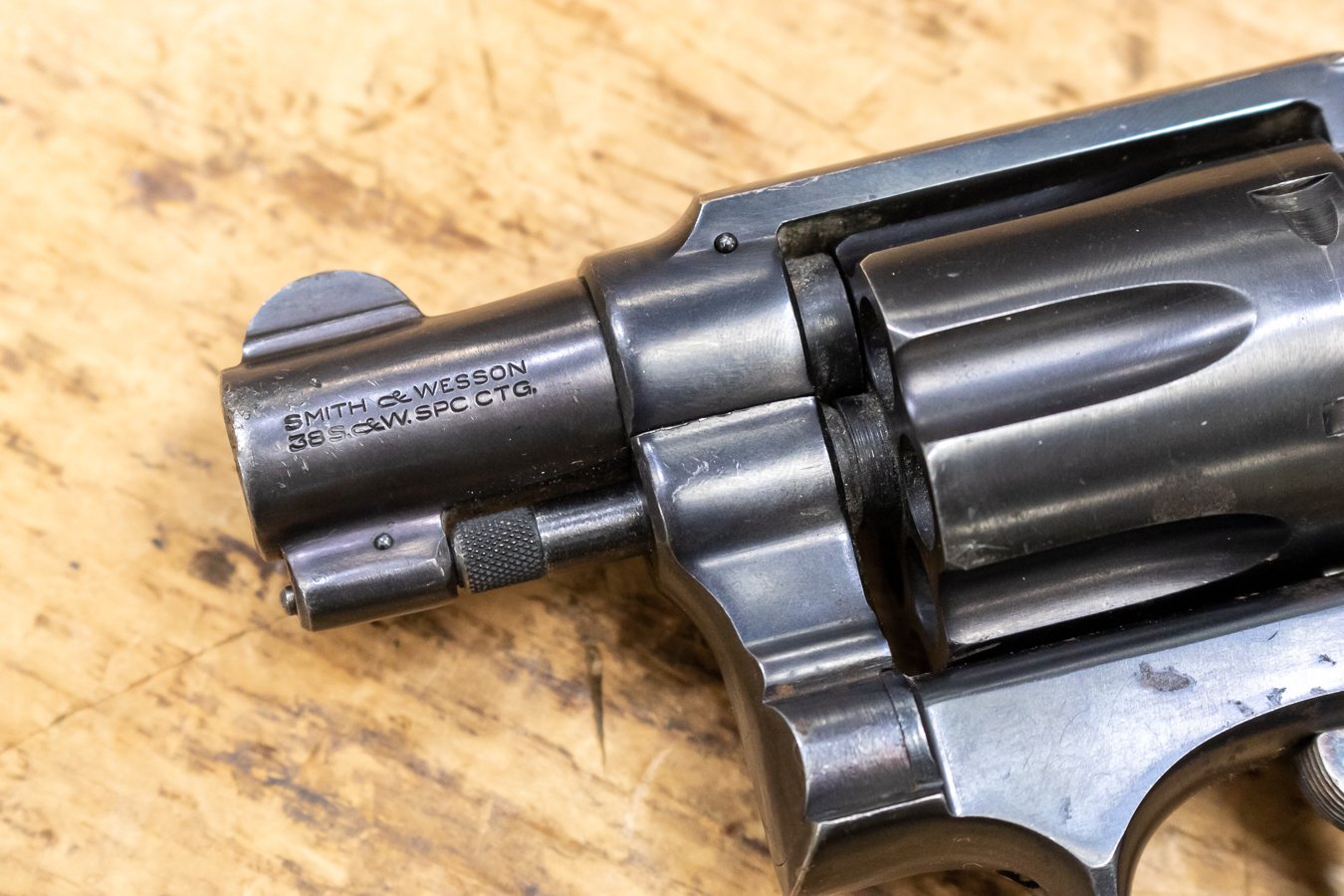 SMITH AND WESSON Pre Model 36 38 Special Police Trade-in Revolver